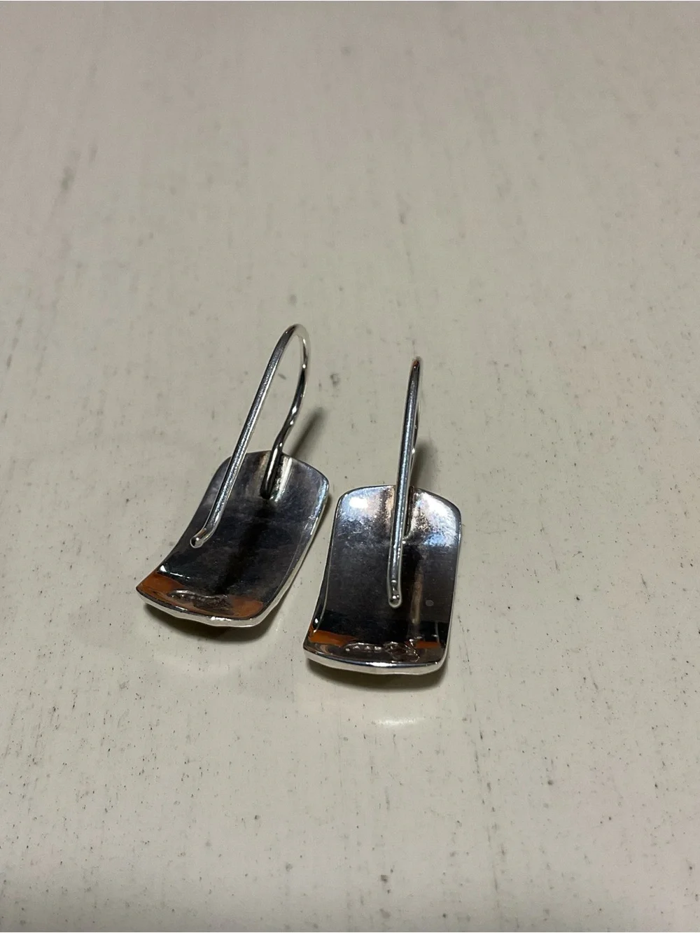Silpada Hammered Silver Dangle Earrings